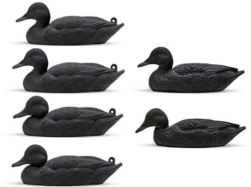 Rig Em Right Mainline Series Blackouts Duck Decoy 6/ct