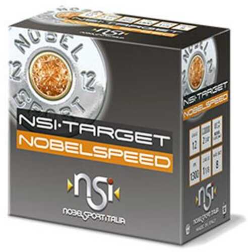 Noble NSI Target Nobel Speed Shotshell 12 Ga 2-3/4" 1-1/8 Oz 1300 Fps #8 25/ct