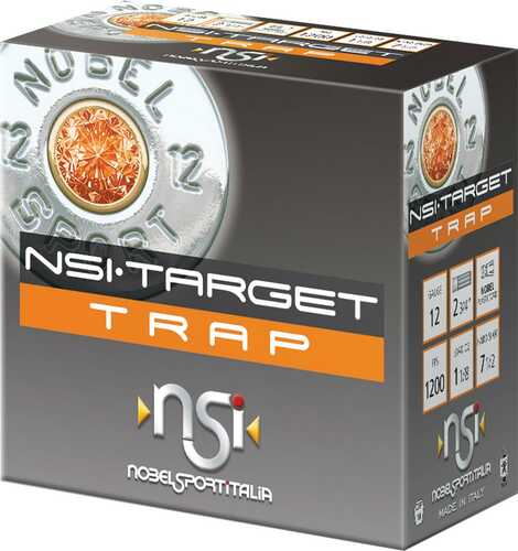 NSI Target Trap 20 Gauge 2 3/4" 7/8 Oz. #7-1/2 Shot 1210 Fps 25/rds