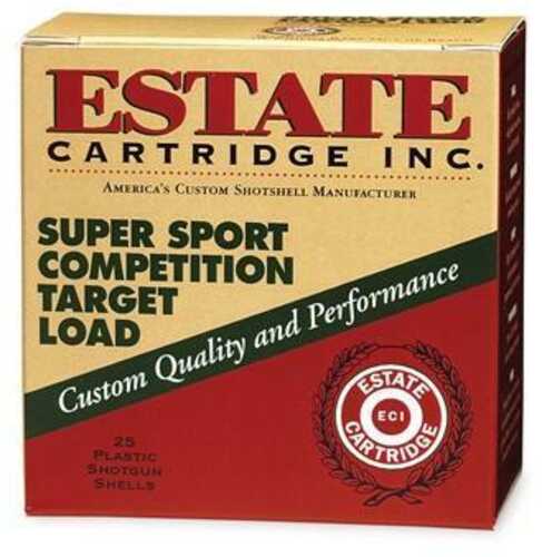 Estate Cartridge Super Sport 12 Ga 2 3/4" 3 Dr 1 Oz #8 1235 Fps - 25/Box
