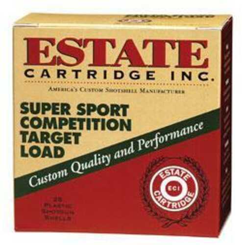 Estate Cartridge Super Sport 12 Gauge 2 3/4" Dr Oz #7.5 1180 Fps 25 Rounds