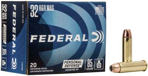 Federal Personal Defense Handgun Ammunition .32 H&R Magnum HP 85 Gr 20/Box