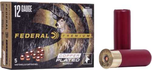 Federal Premium Vital-Shok 12 Ga 3" Max 10 plts #000 1225 Fps - 5/Box