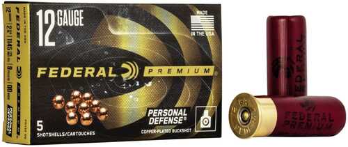 Federal Premium Personal Defense 12 Ga 2 3/4" Max 9 plts #00 1145 Fps - 5/Box