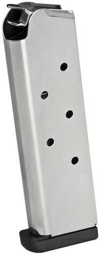 Springfield 1911 Stainless Steel  EMP Magazine With Slam Pad .45 ACP 7/Rd