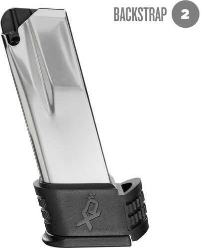 Springfield XD-M Compact Extended Magazine With Sleeve #2 (For Backstrap #2) 9mm 19/Rd