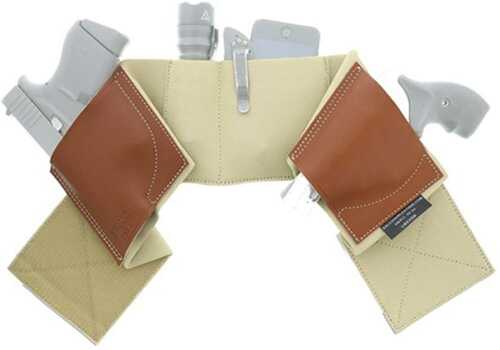 Galco Underwraps Belly Band 2.0 For Glock 30 With Rail Khaki Med Ambi