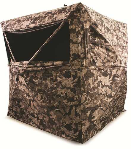 HME 3-Person Pop-Up Ground Blind 75x75x67" - Cervidae Camo