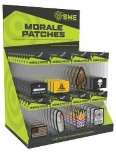 SME Assorted Morale Patch Display 144/ct