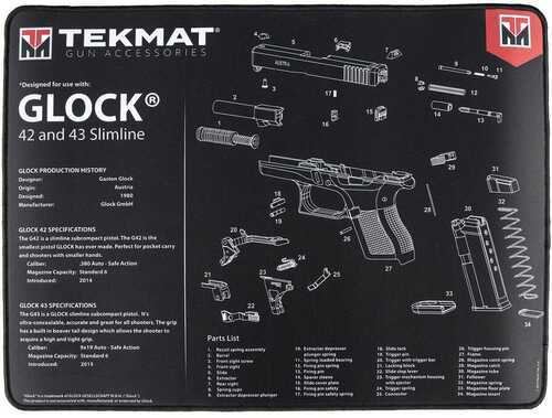 TekMat Ultra 20 Mat For Glock 42-43-img-0