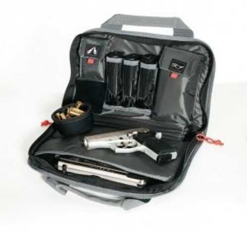 G-Outdoors Double "Compact" Pistol Case - Black-img-0