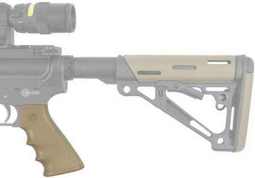 Hogue AR-15/M-16 Rubber Grip With Finger Grooves Desert Tan