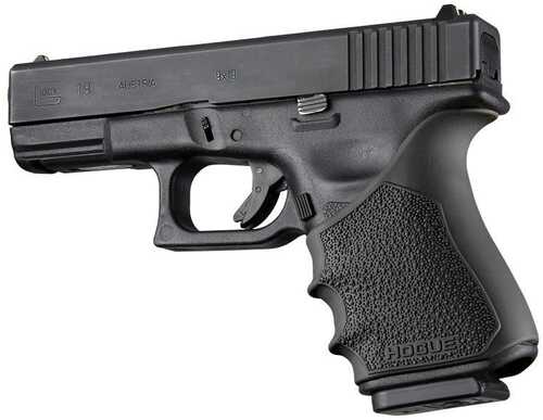 Hogue HandAll Beavertail Grip Sleeve Glock 19 23 32 38 Gen 3-4  Black