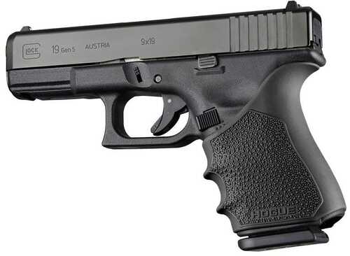 Hogue HandAll Beavertail Grip Sleeve Glock 19 23 32 38 Gen 1-2-5 Black
