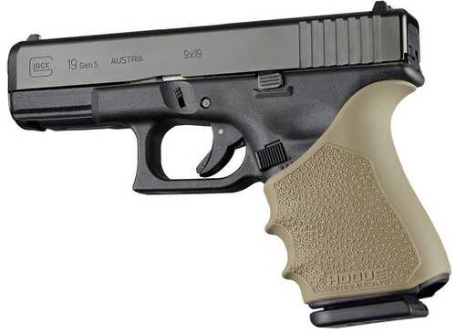 Hogue HandAll Beavertail Grip Sleeve Glock 19 23 32 38 Gen 1-2-5 Flat Dark Earth