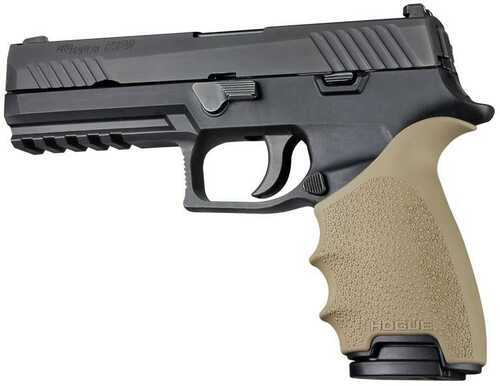 Hogue HandAll Beavertail Grip Sleeve Sig Sauer P320 Flat Dark Earth