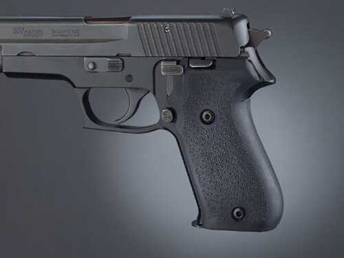 Hogue Sig Sauer P220 American Rubber Grips Without Finger Grooves
