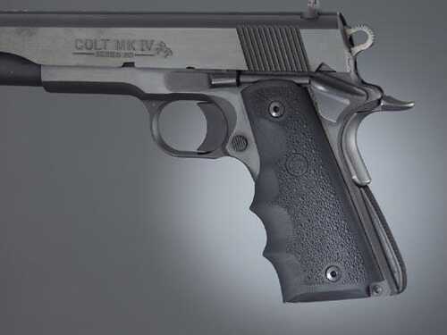 Hogue Colt Government Grips .45 1911 Rubber-img-0