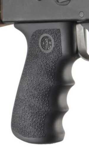 Hogue AK-47 Rubber Grips With Finger Grooves - Bla-img-0