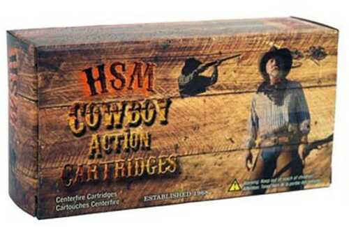 HSM Cowboy Action Hard Cast Handgun Ammunition .357 Rem Mag 158Gr SWC 1175 Fps 50/ct