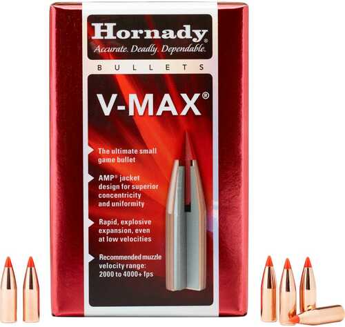 Hornady V-Max Varmint Rifle Bullets 5.45 Cal .2215 60Gr 100/ct