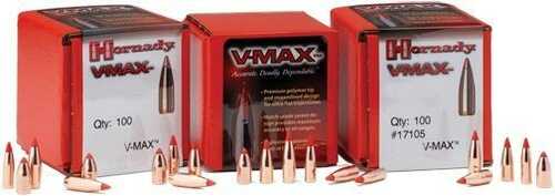 Hornady V-Max Bullets .22 Cal .224" 35 Gr V-MaxFB 100/ct