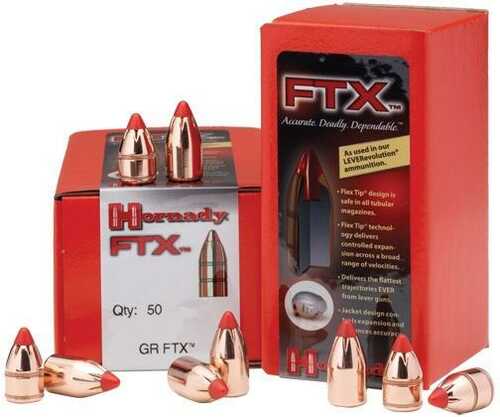 Hornady FTX Handgun Bullets .45 Cal .452" 200 Gr FTX 50/ct