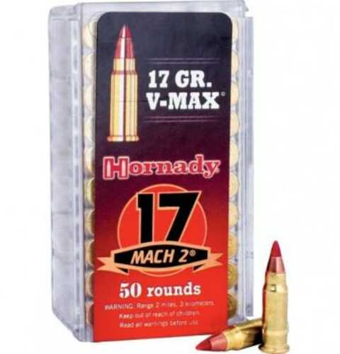 Hornady Varmint Express Rimfire Ammunition .17 Hm2 17 Gr V-Max 50/Box