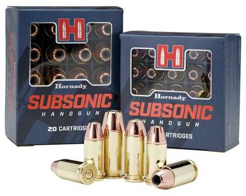 Hornady Subsonic Ammunition 9mm Luger 147 Gr XTP 975 Fps 25/ct