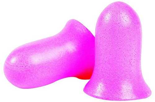 Howard Leight Super Leight Ear Plugs For Women Pre-shaped Foam Pink Ear Plugs 30db 14/pr With Carry Case