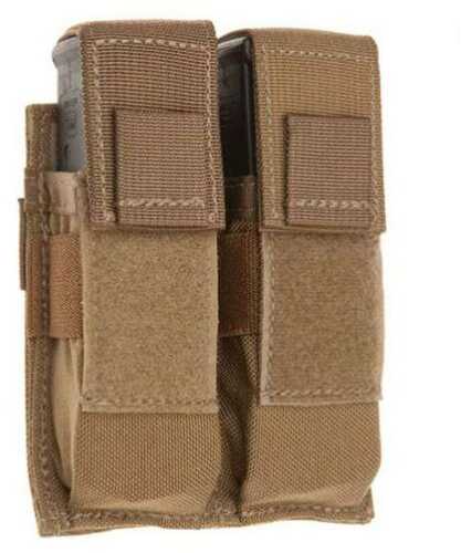 TacShield RZR Molle Double Universal Pistol Magazine Pouch Coyote