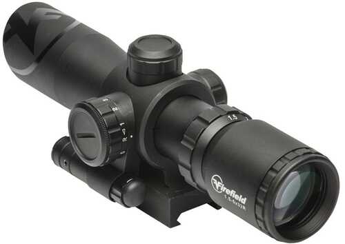 Firefield Barrage Riflescope With Red Laser -  1.5-5x32 Illuminated Mil-Dot Reticle Black Matte