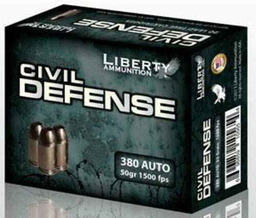 Liberty Civil Defense Handgun Ammunition .380 Auto-img-0