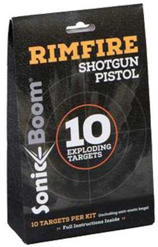 Sonic Boom Exploding Rimfire Target 10/Pk