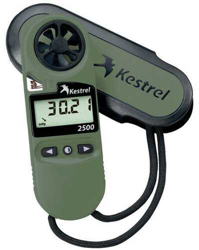 Kestrel 2500Nv Weather Meter / Digital Altimeter +Nv Backlight - Olive Drab