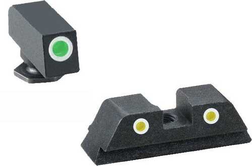Ameriglo Classic Tritium Night Sight Set 3-Dot For Gen5 Glock 17 19 19x 26 34