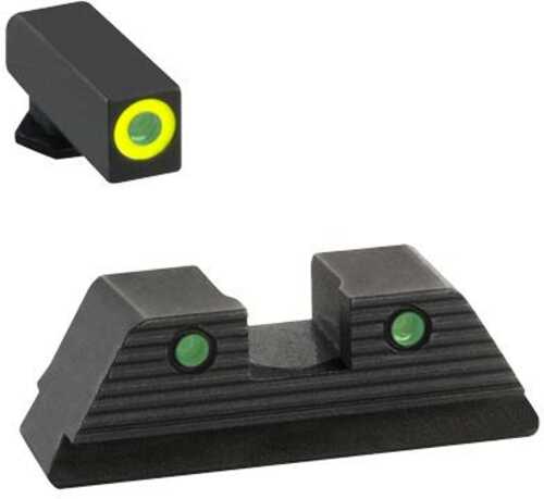 Ameriglo Glock Trooper Night Sight Set Mos Compatible For 1719 22 23 24 26 27 33 34 35 Gen 1-4
