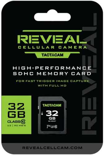 Tactacam Full Size 32 Gb Sd Card