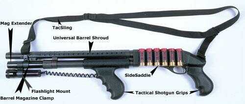 TacStar Shotgun Grips Rear - Mossberg 500/590/600-img-0