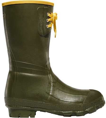 Lacrosse Insulated Pac Rubber Boots 12" OD Green S-img-0