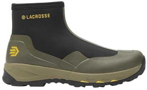 Lacross AlphaTerra Mens Rubber Boots 6" Stone Size-img-0