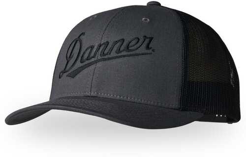 Danner Embroidered Trucker Hat Black-img-0