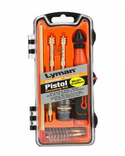 Lyman Essential Pistol Cleaning Kit 9mm 40Cal & 45-img-0