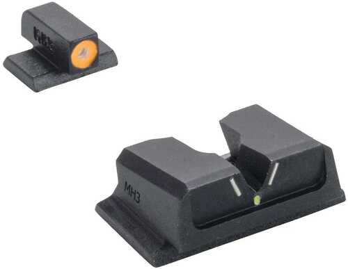 Meprolight Hyper Bright V-Sight Fixed Pistol Set-img-0