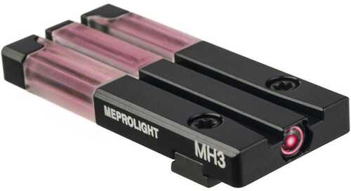 Meprolight Ml63130 Fiber-Tritium Bullseye Red Sight For Remington Pistols 1911 R1