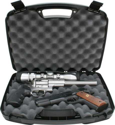 MTM Snap-Latch Two 2 PisTol Case For Up To 8" Barr-img-0