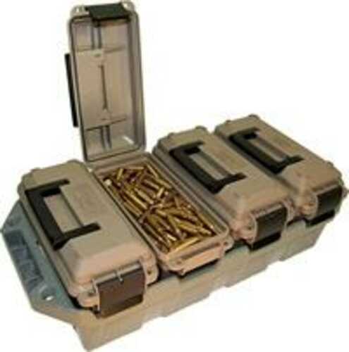 MTM 4-Can Ammo Crate-FDE