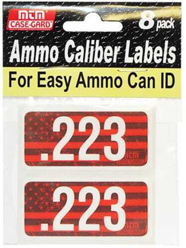 MTM Ammo Caliber Labels .223 Rem - 8/ct-img-0