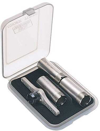 MTM Choke Tube Case FOr 3 Extended Or 6 Standard Tubes Clear Smoke