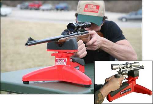 MTM Front Rifle Rest & Handgun Red-img-0